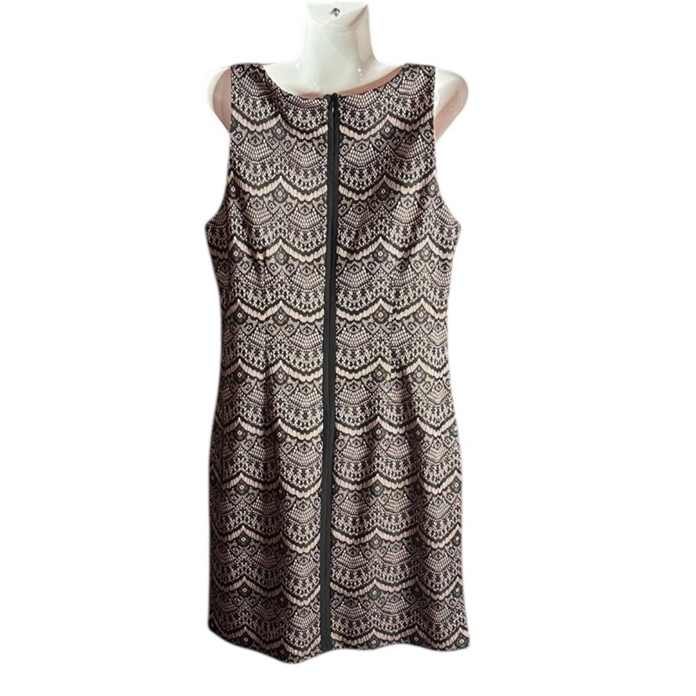 Jessica Simpson Lace Patterned Dress Size 14 - Picture 4 of 5